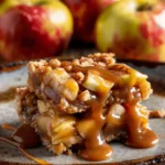 Irresistible Salted Caramel Apple Bars For Fall