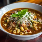 Italian Chicken Veggie Soup