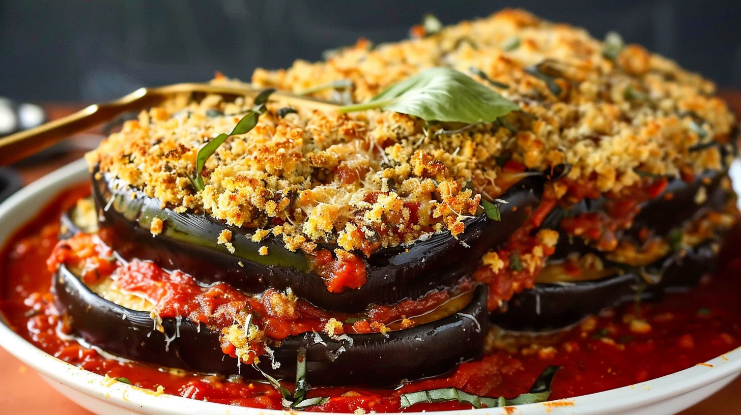 Jamie Oliver's Eggplant Parmesan Recipe