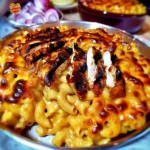 Loaded Bbq Chicken Macaroni Bake