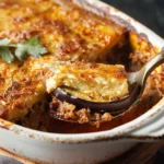 Moussaka With Lamb Eggplant and Béchamel Layer