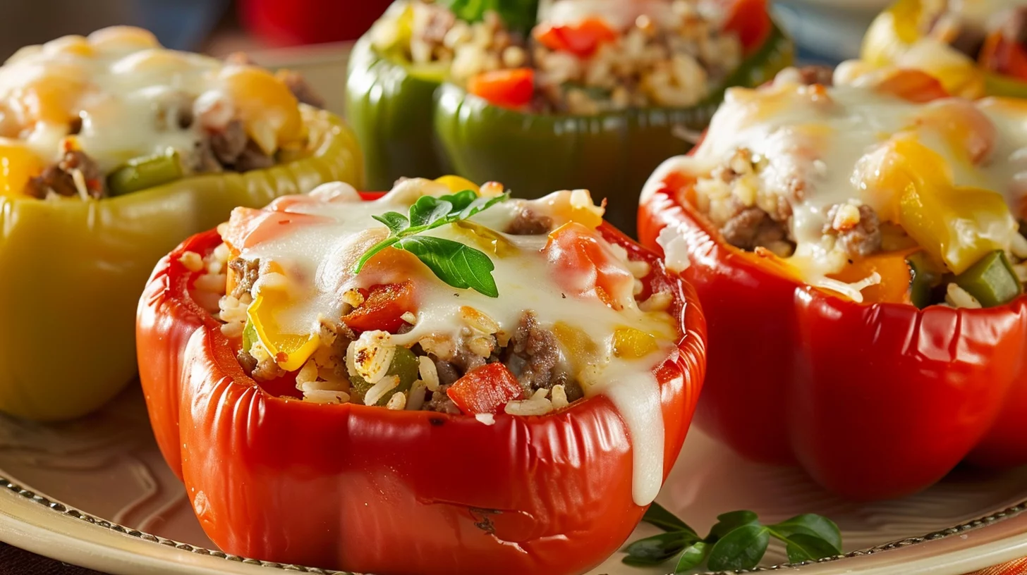 Old Fashioned Stuffed Bell Peppers