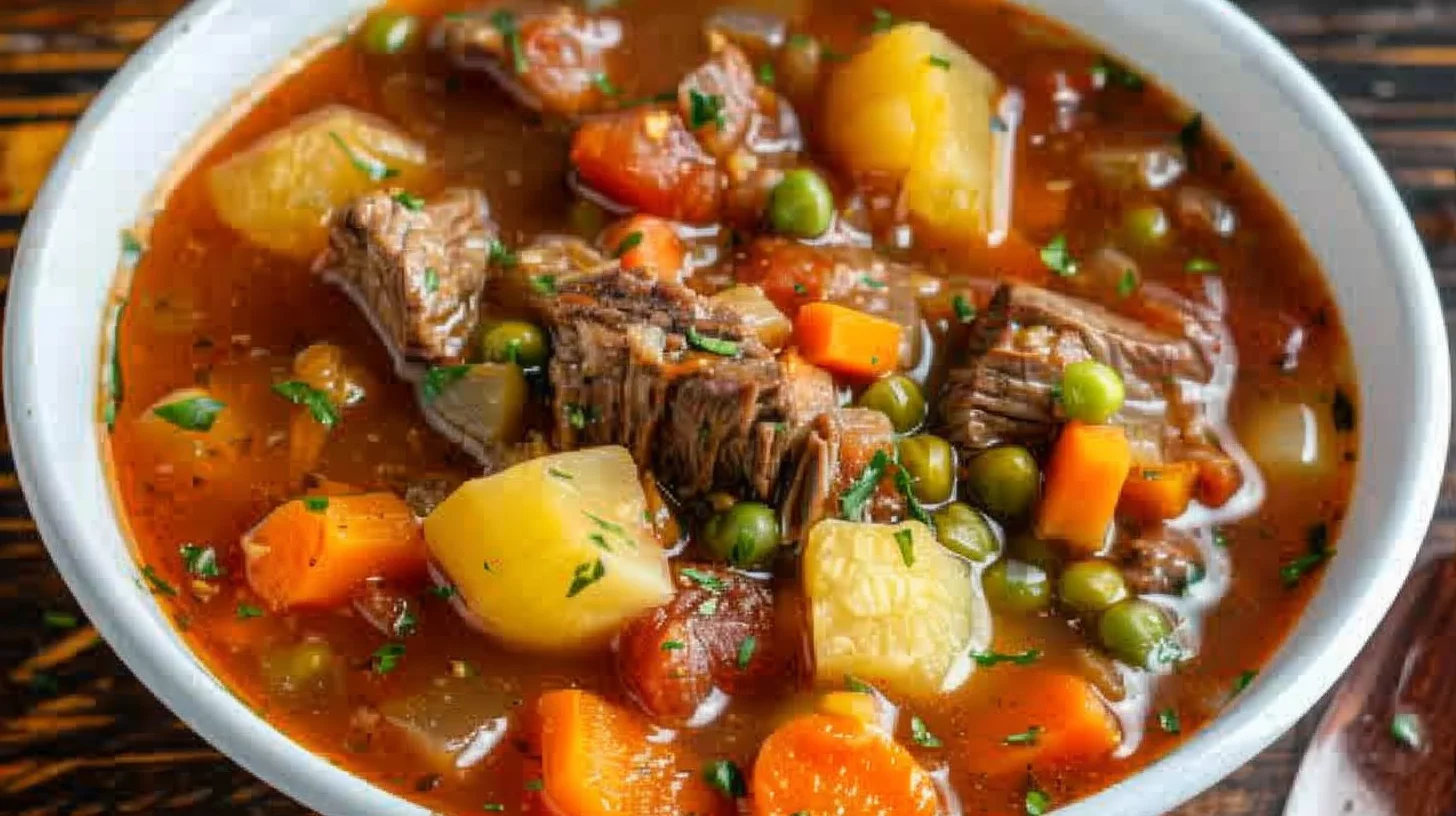 Old Fashioned Vegetable Beef Soup