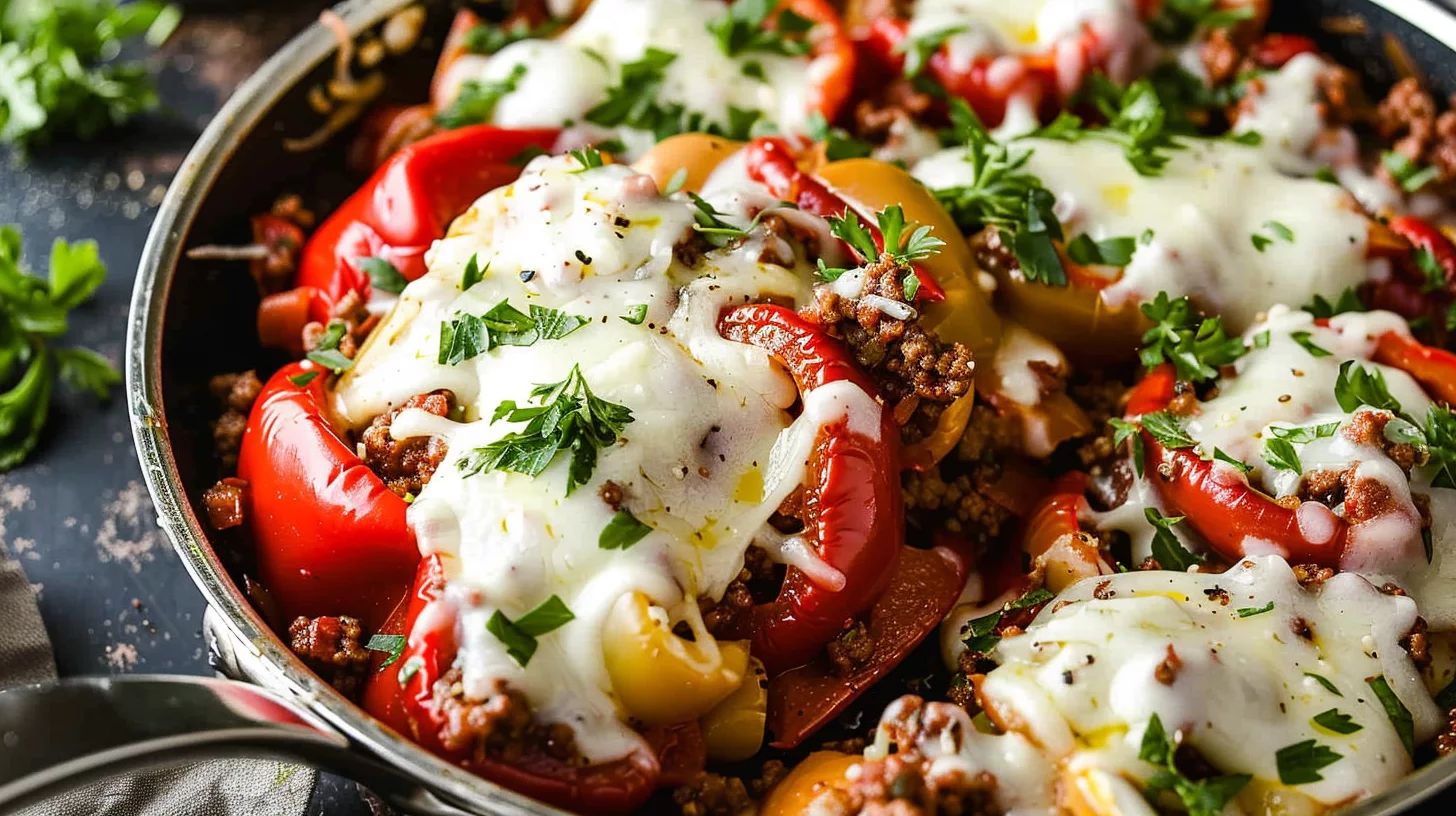 One Pan Unstuffed Pepper Skillet