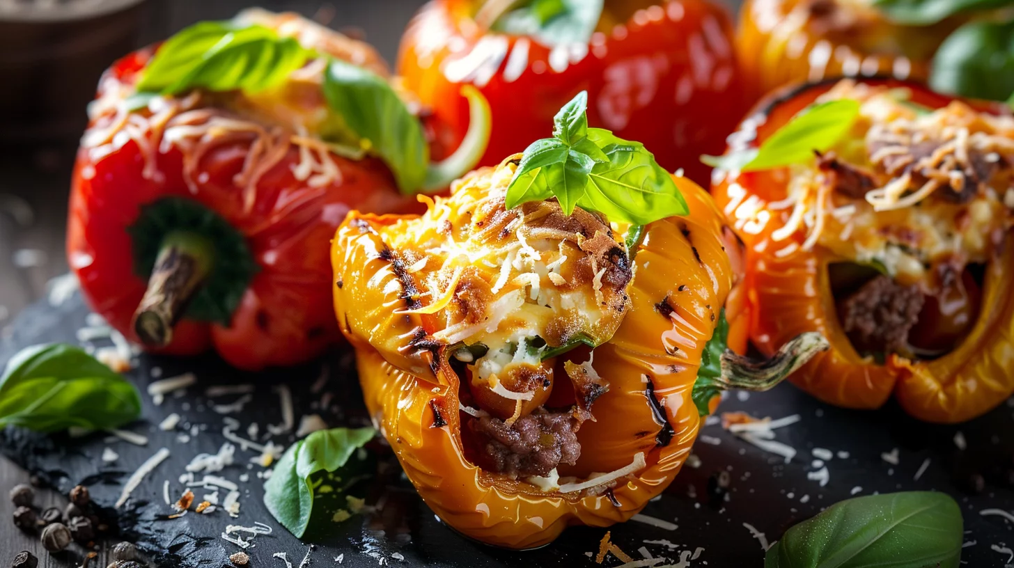 Ricotta Stuffed Peppers Recipe
