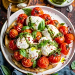 Roasted Tomatoes With Burrata