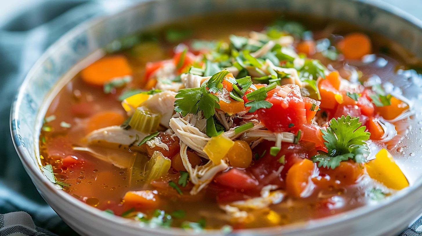 Simple Chicken Vegetable Soup
