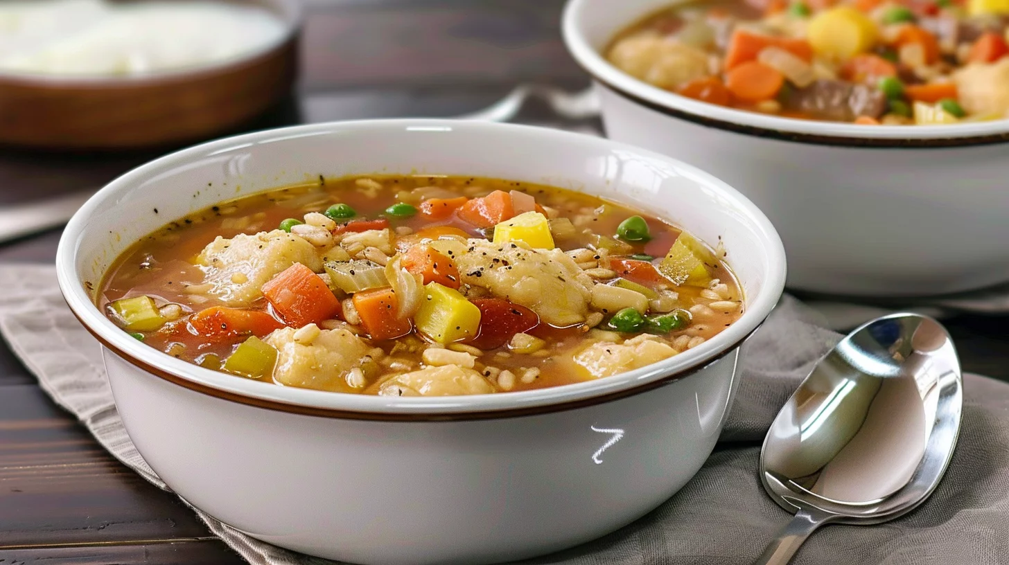 Slow Cooker Vegetable Soup