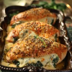 Spinach Stuffed Chicken Breasts