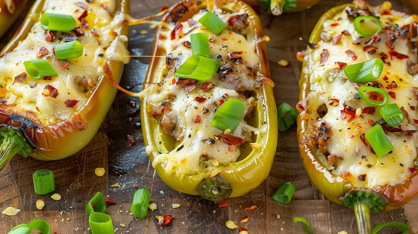 Stuffed Banana Peppers