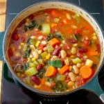 Summer Vegetable Minestrone Soup