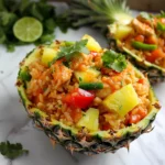 Sweet and Spicy Pineapple Chicken Rice Bowl