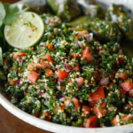 Tabbouleh and Dolma