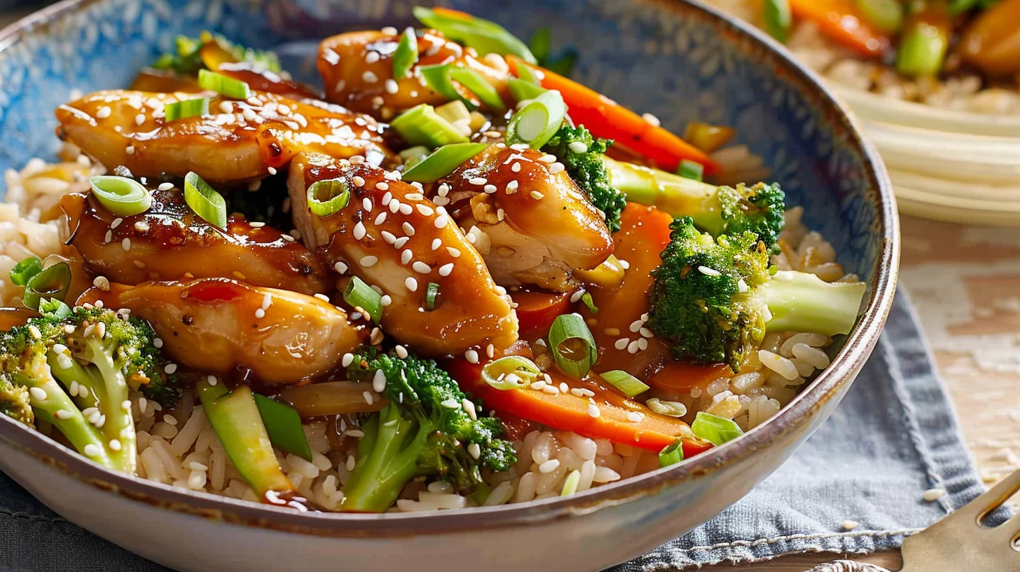 Teriyaki Chicken Rice Bowl