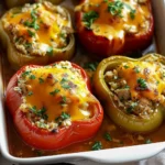 Turkey Stuffed Bell Peppers