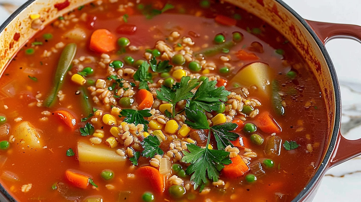 Vegetable Barley Soup