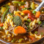 Vegetable Beef Noodle Soup