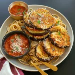 Vegetarian Baked Eggplant Parmesan