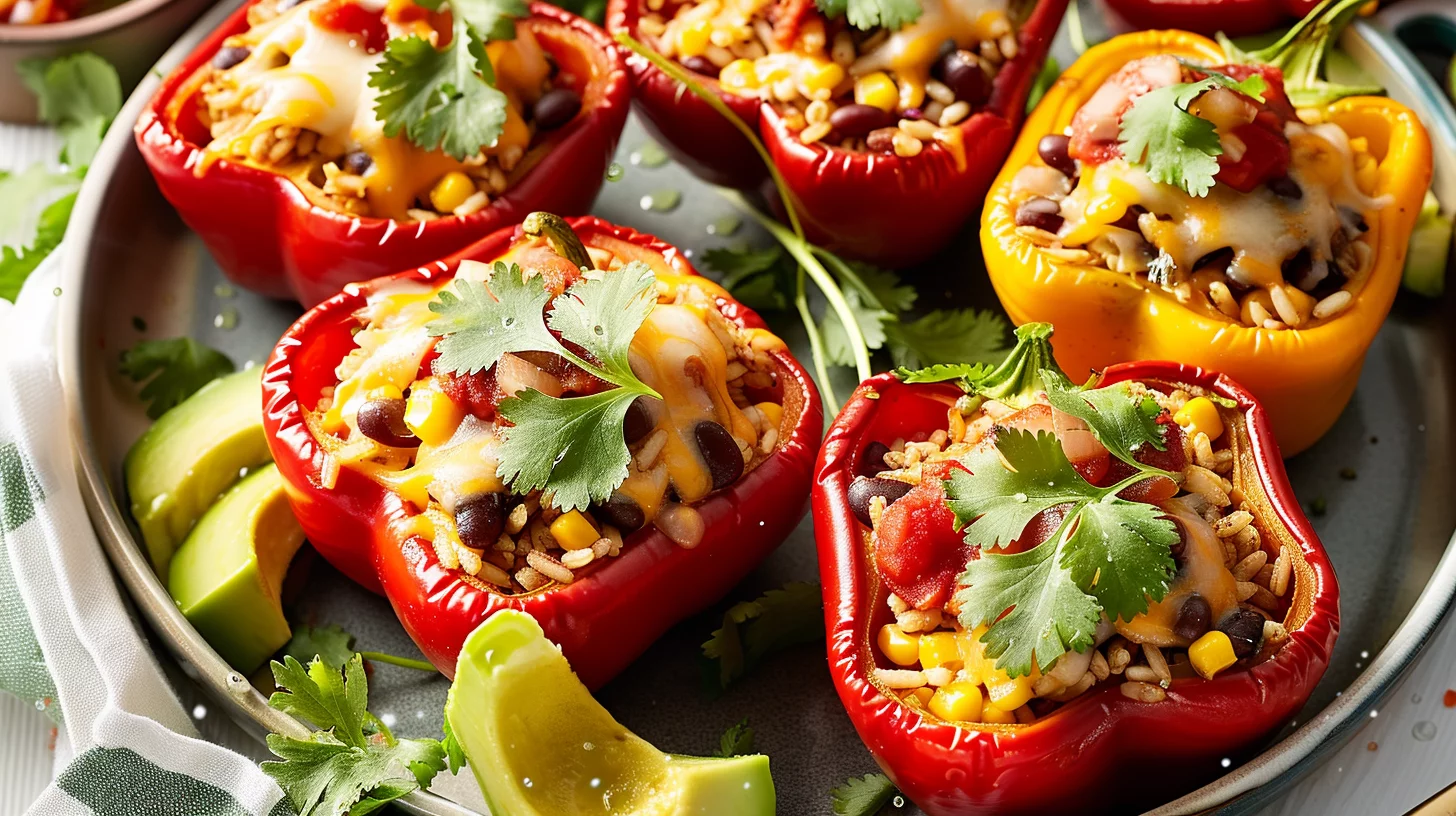 Vegetarian Stuffed Peppers