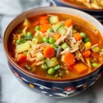 Wholesome Rotisserie Chicken Vegetable Soup