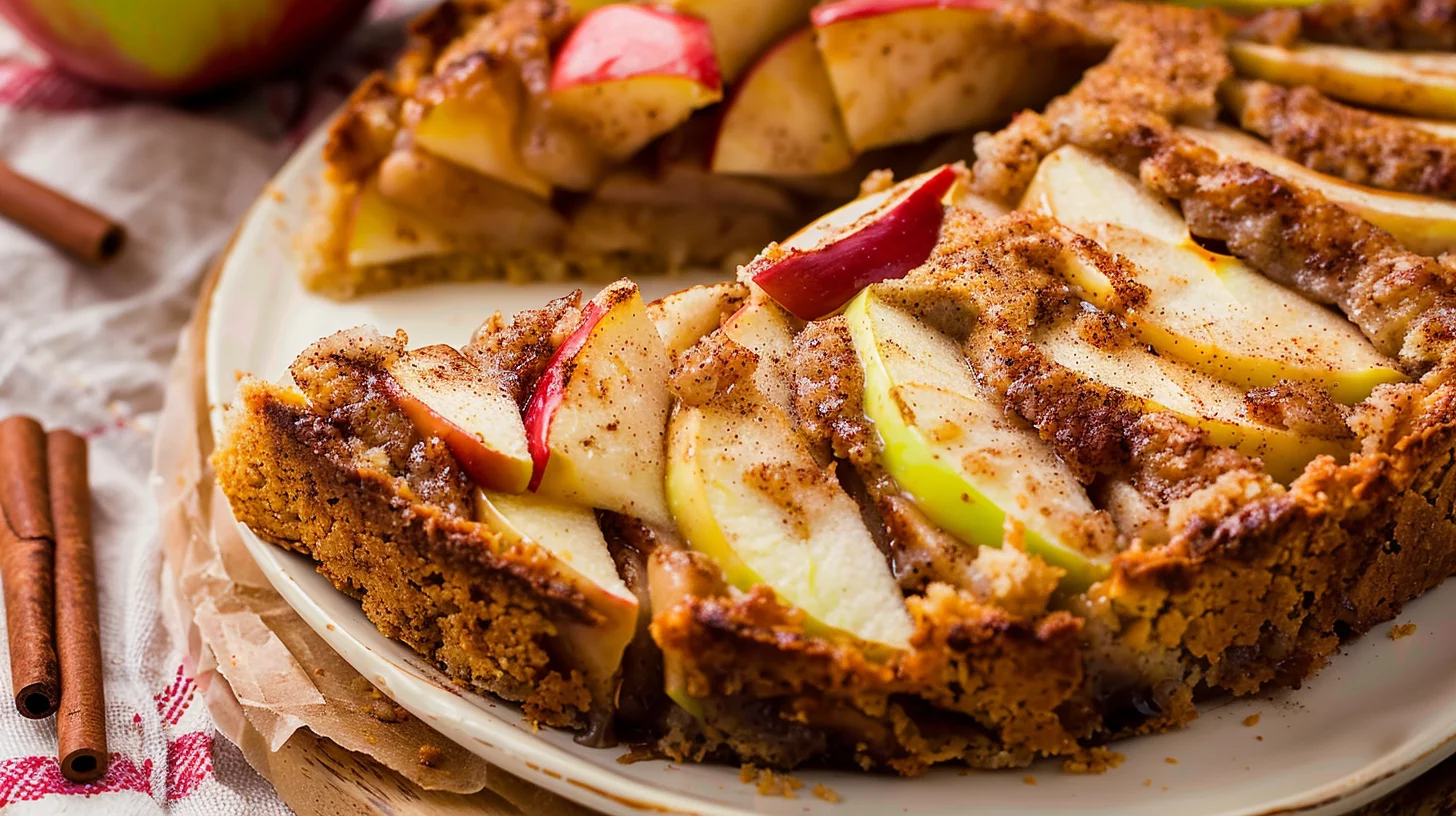 Apple and Cinnamon Slice