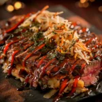 Authentic Japanese Okonomiyaki