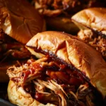 BBQ Pulled Chicken Sandwiches