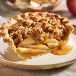 Caramel Apple Pie With Streusel