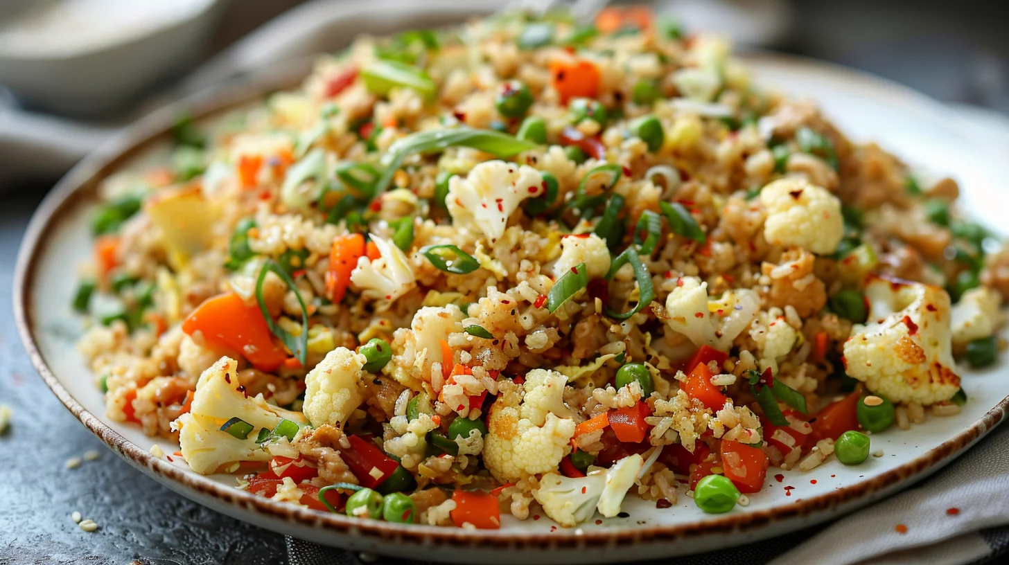 Cauliflower Fried Rice Stir Fry