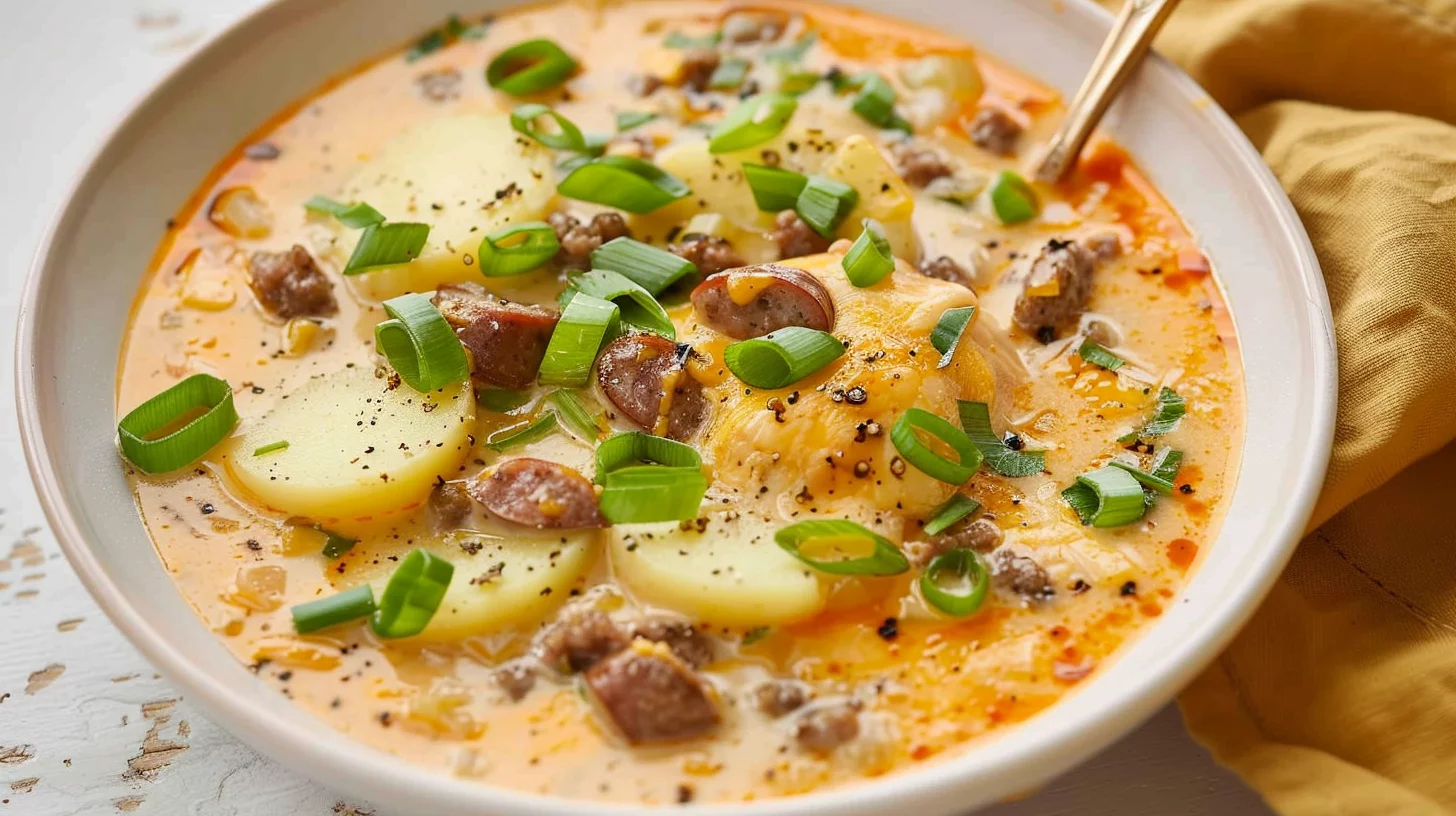 Cheeseburger Soup