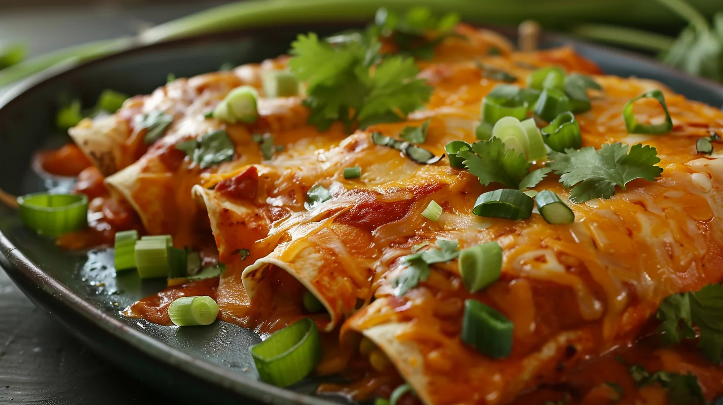 Cheesy Enchilada Casserole