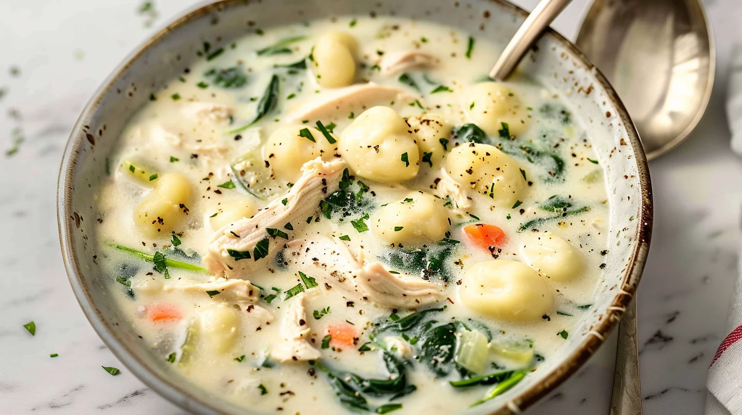 Chicken Gnocchi Soup Olive Garden Style