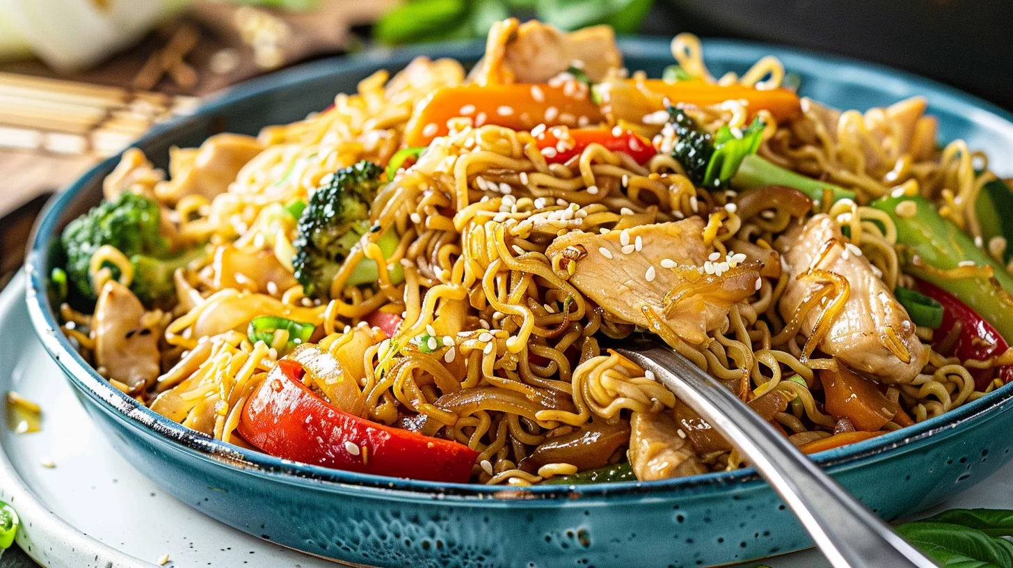 Chicken Ramen Stir Fry