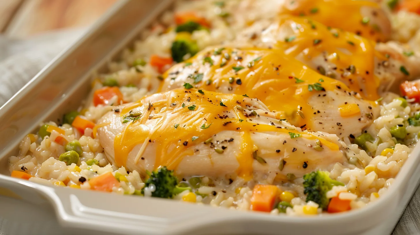 Classic Chicken & Rice Casserole
