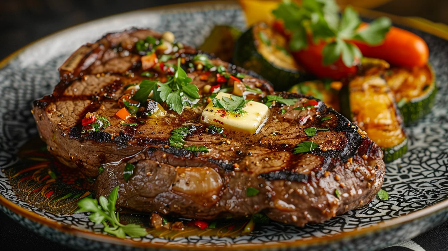 Cowboy Butter Steak Dinner