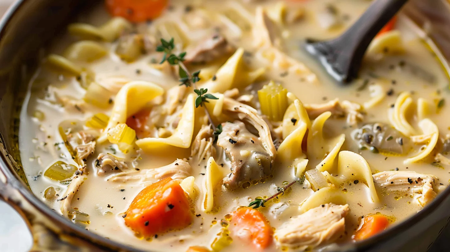 Cozy Hearty Chicken Noodle Soup