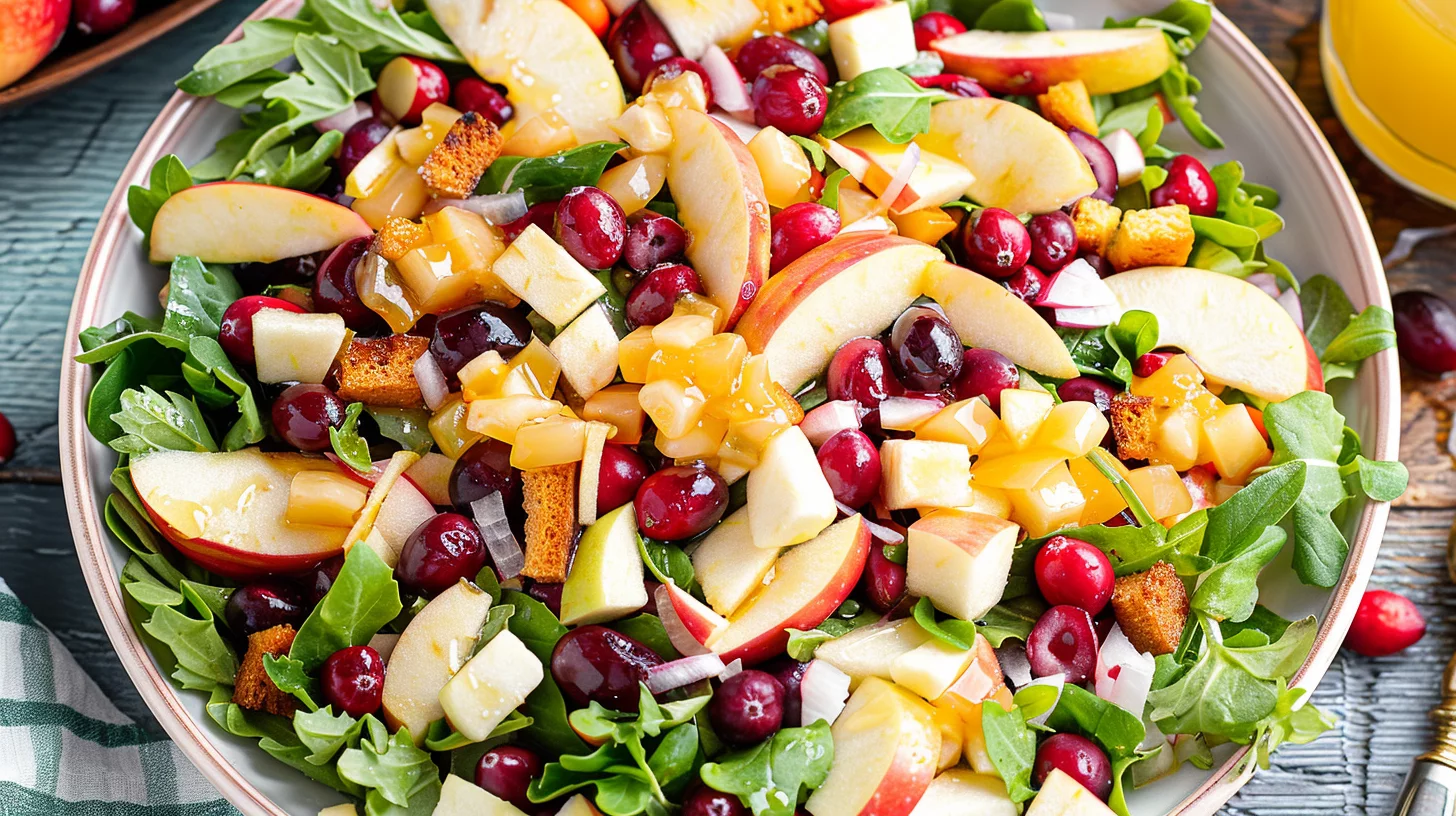 Cranberry Apple Harvest Salad