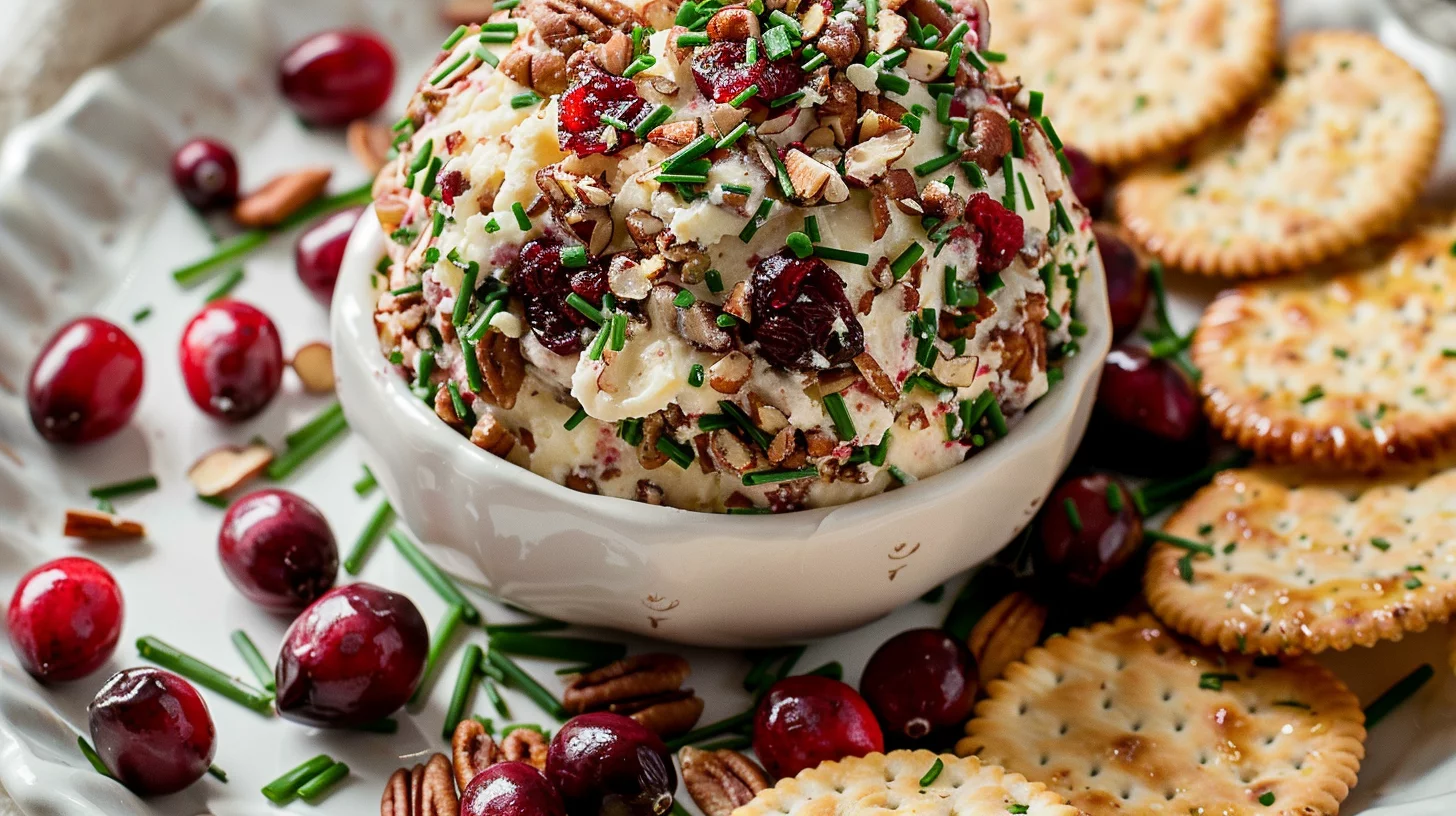 Cranberry Pecan Cheese Ball