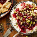 Cranberry Whipped Feta Dip