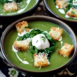 Creamy Parmesan Spinach Soup