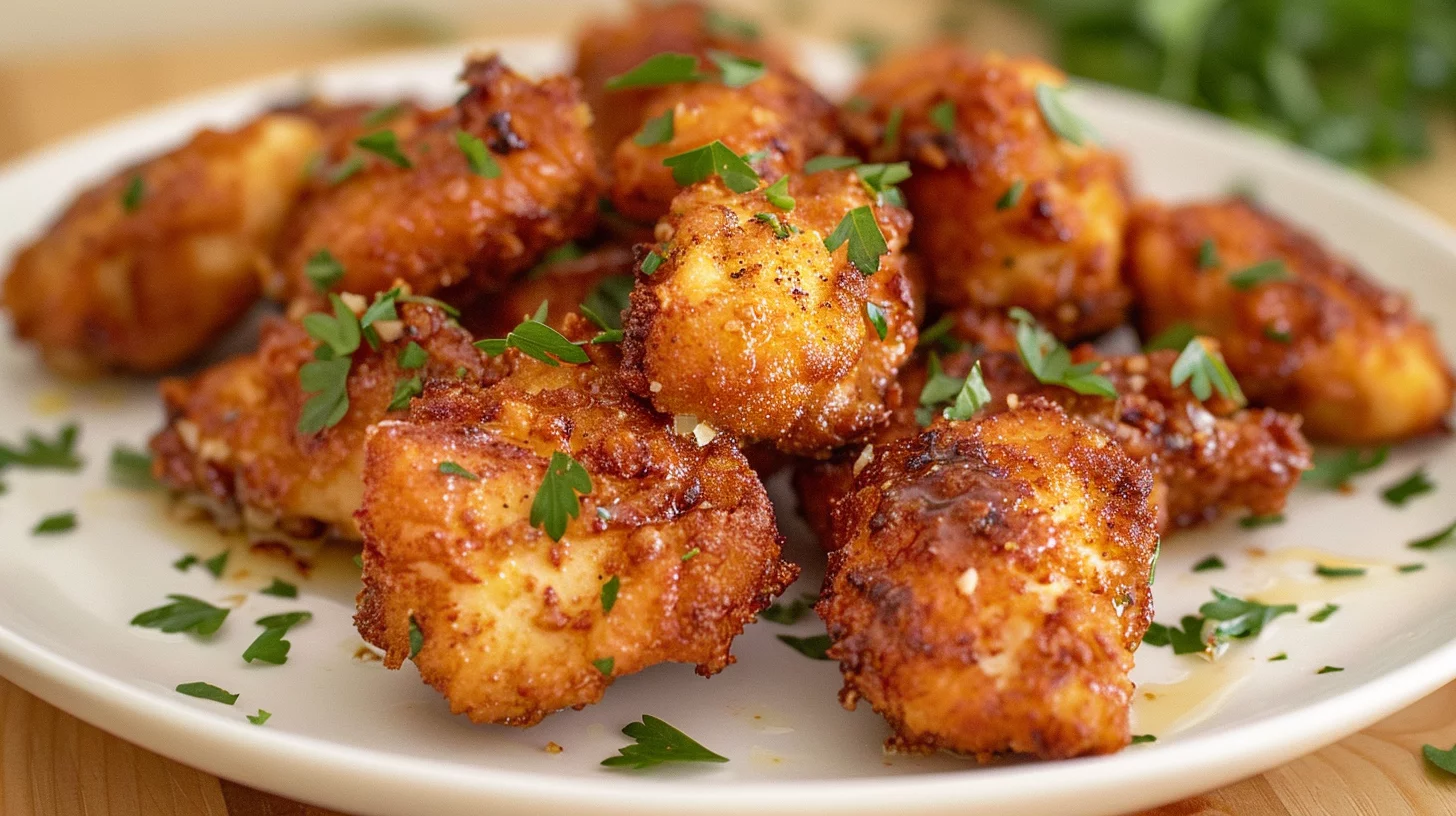 Crispy Garlic Butter Bites