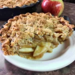 Deep Dish Dutch Apple Pie With Crumb Topping
