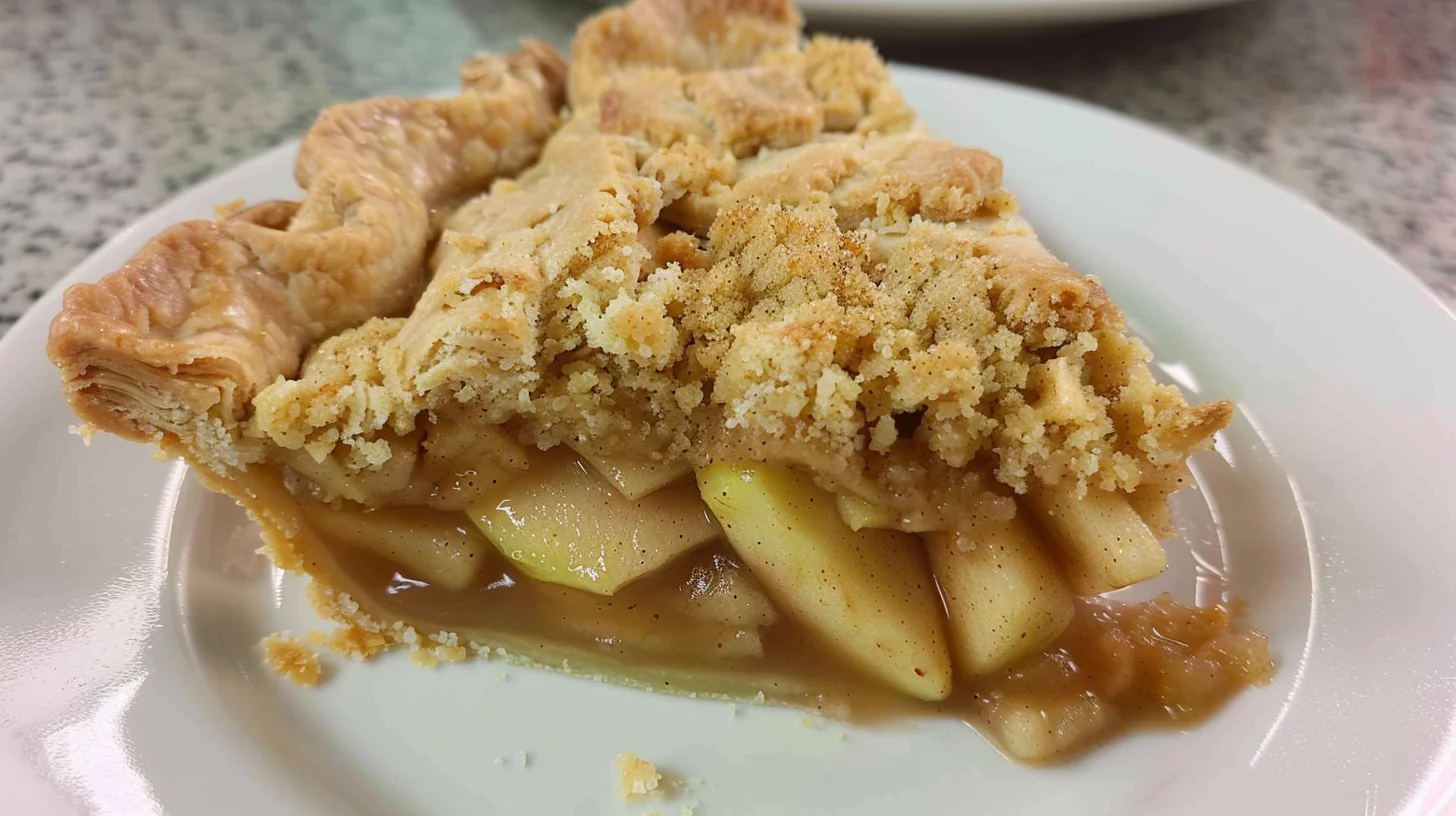 Deep Dish Dutch Apple Pie With Crumb Topping