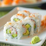 Easy California Roll Sushi