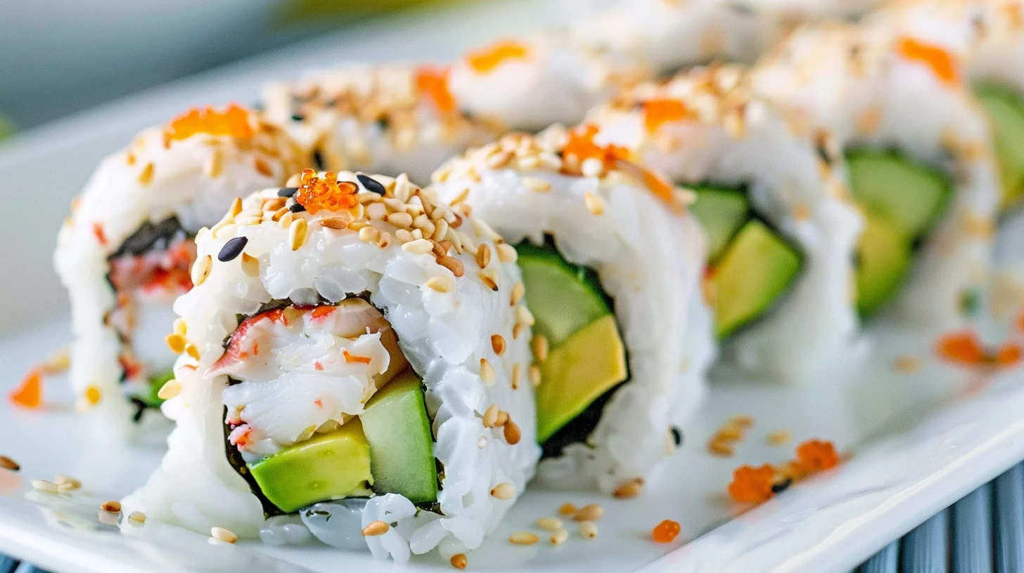 Easy California Roll Sushi