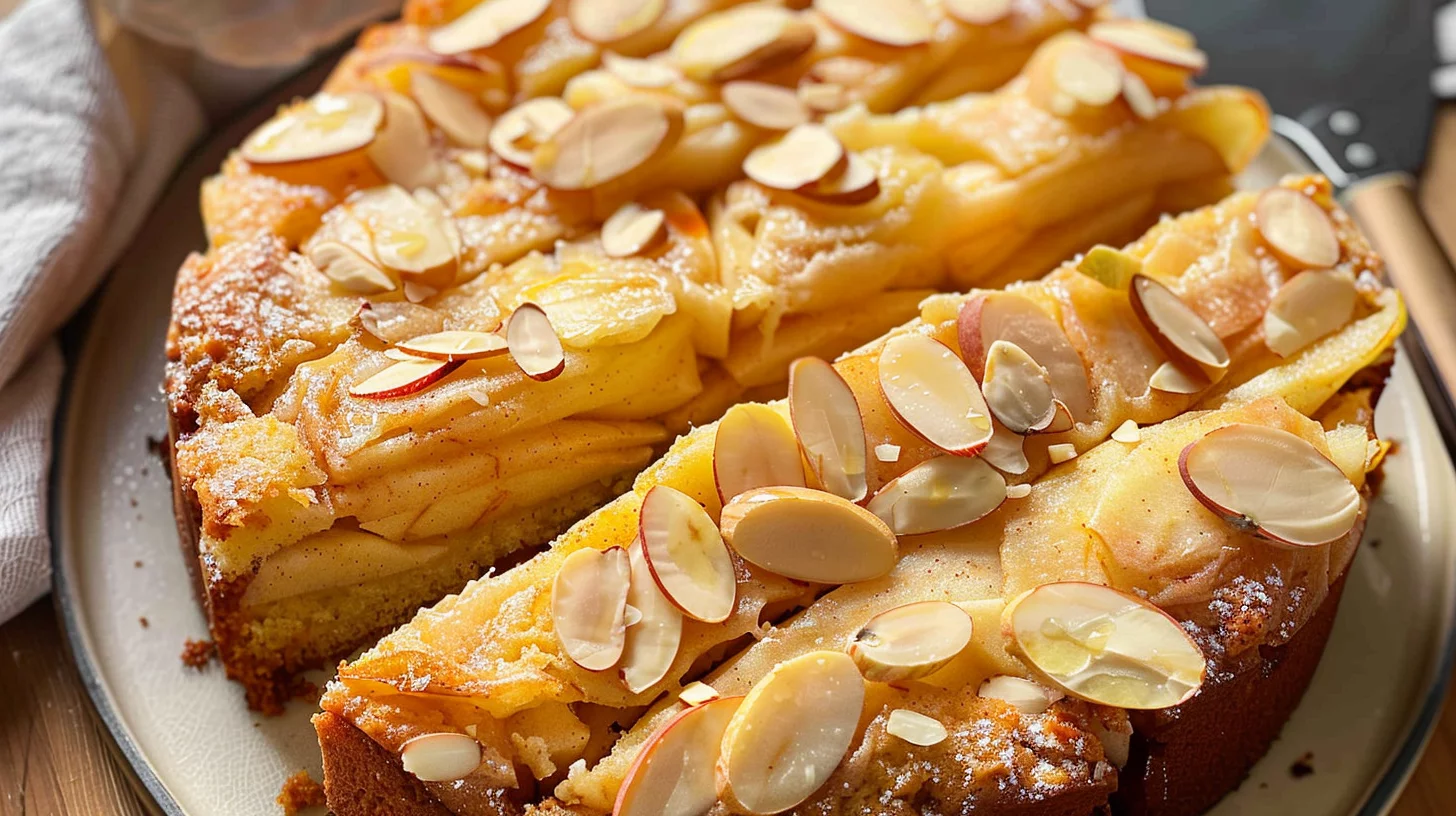 Easy Invisible Apple Cake