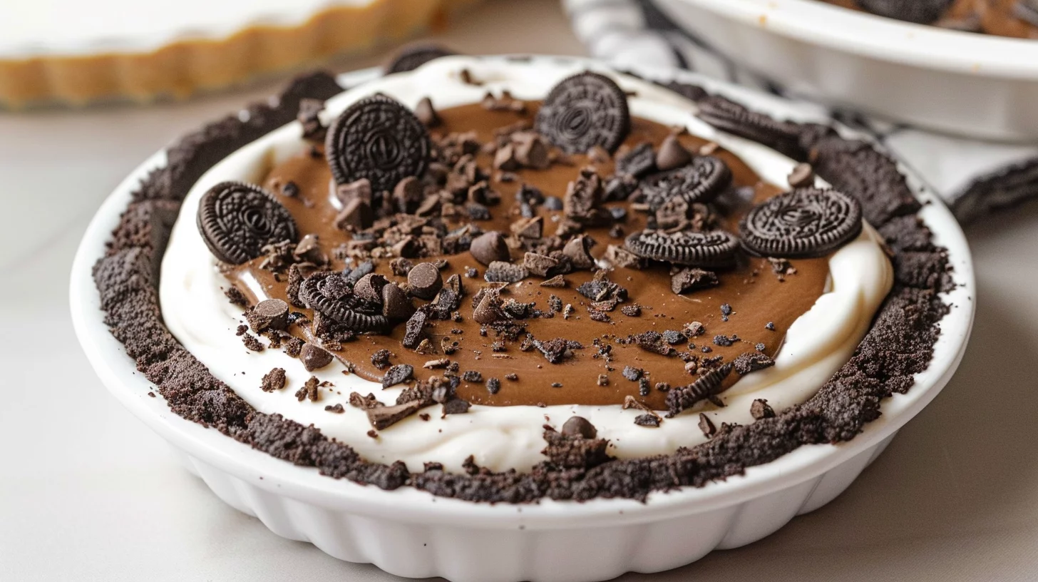 Easy No-Bake Oreo Pie
