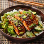 Easy Salmon Teriyaki Bowls