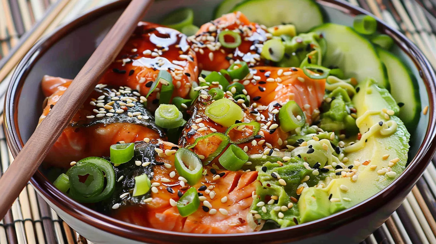 Easy Salmon Teriyaki Bowls
