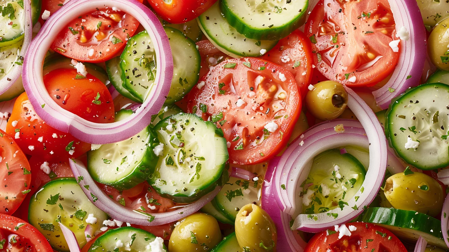 Fresh Greek Village Salad